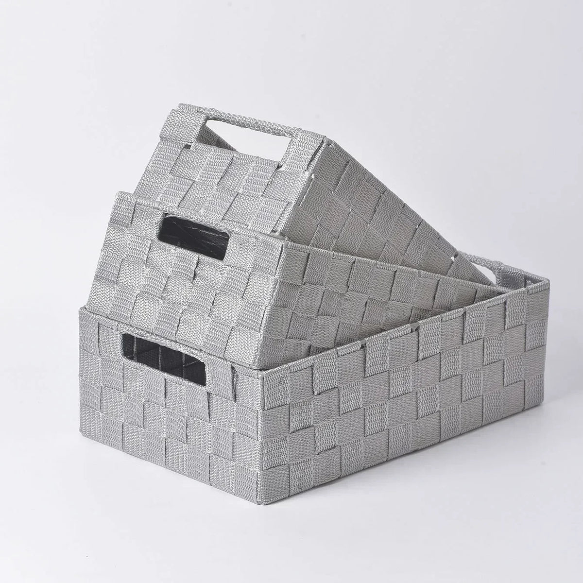 Easy and versatile woven storage basket for various objects - view 5