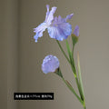 Realistic artificial iris flowers for decoration and floral arrangements - Light Purple