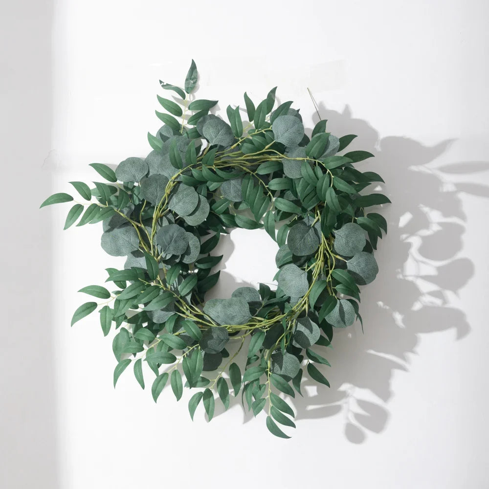 Artificial plant eucalyptus vine silk for interior and exterior decoration - One / 2 Pieces