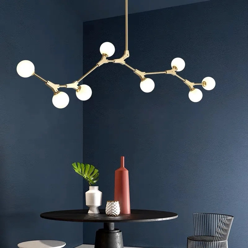 Modern pendant light interior lighting minimalist design dimmable decorative - view 4