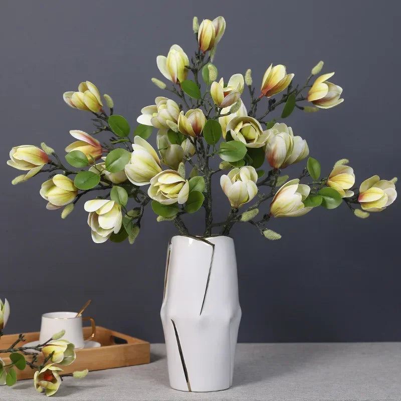 Artificial flowers magnolias for outdoor floral decoration - view 4