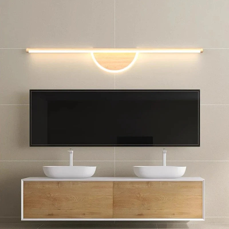 Modern led wall sconce for interior decoration and makeup - view 4