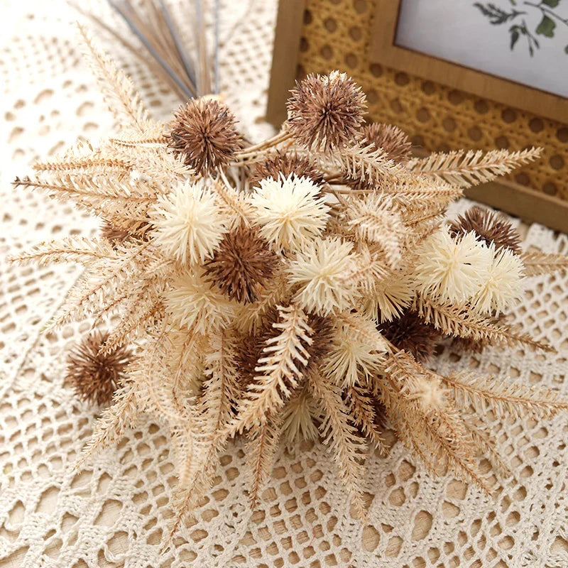 Set of artificial flower balls for decoration and DIY - view 2