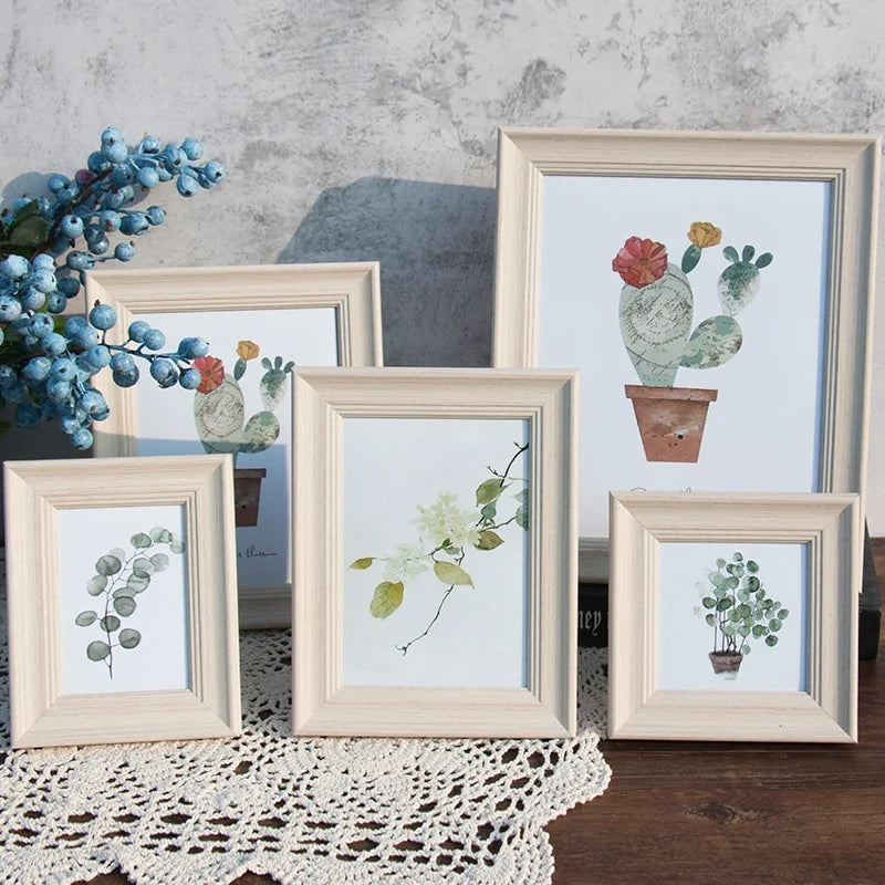 Simple wall picture frame for elegant interior decoration