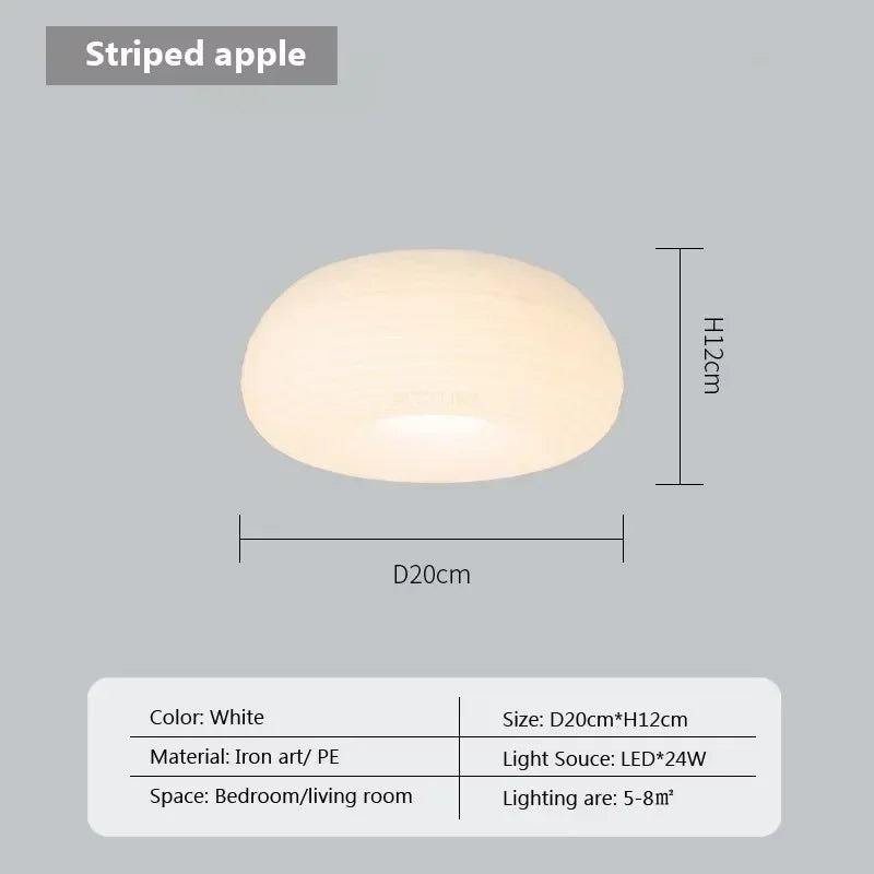 Modern girl's room lamp, warm and romantic living room atmosphere decoration lamp - PL802 A 20cm CL / Stepless dimming-RC