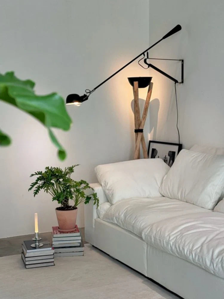 Minimalist industrial style wall sconce for modern decoration