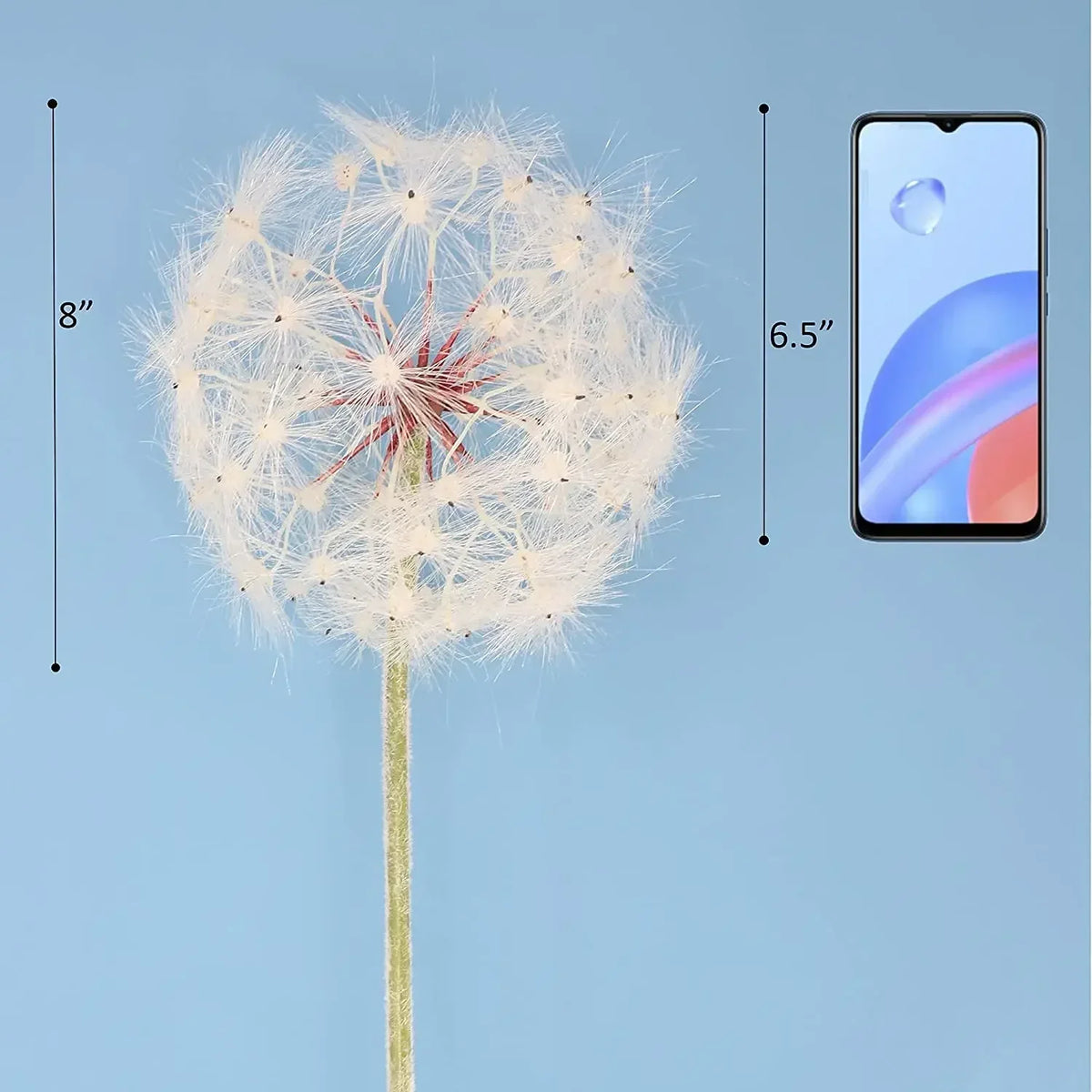 (2 pcs)Artifical Dandelion Flower, Giant False Dandelion Flowers Artificial Dandelion Flowers for Home Decoration - view 5