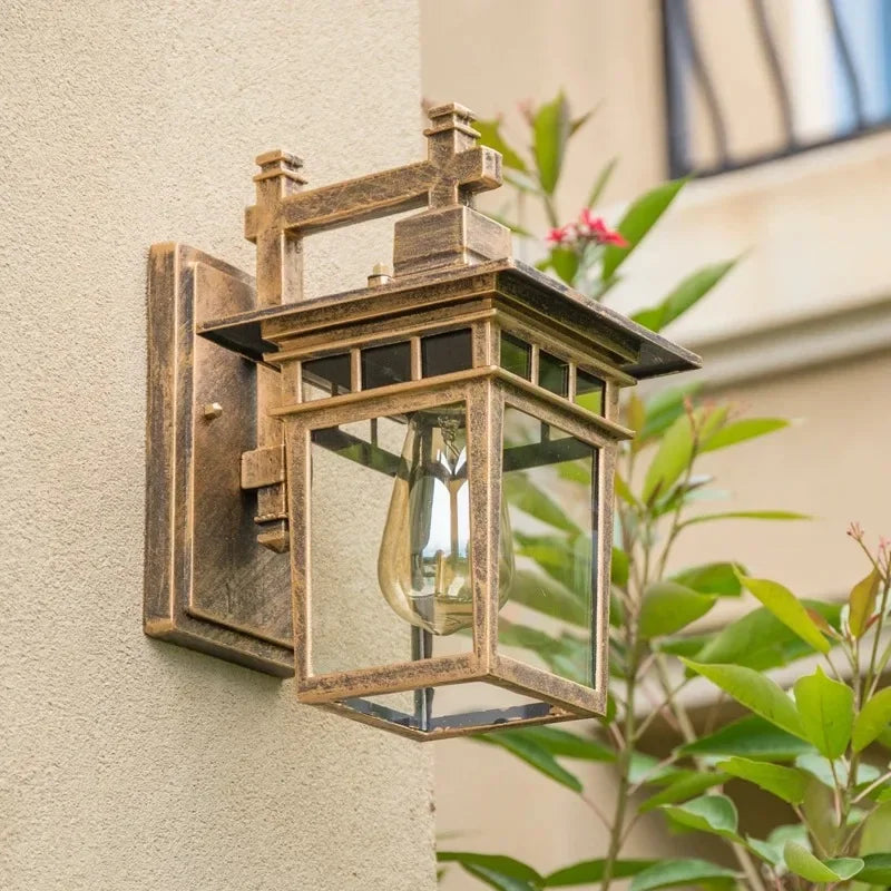 Outdoor wall sconce waterproof for garden balcony and walkway - view 5