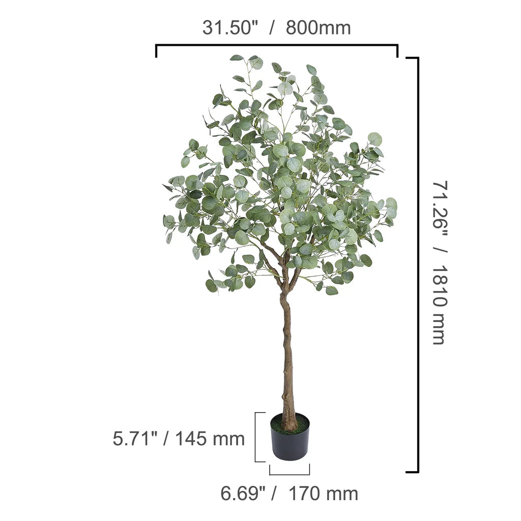 Artificial plant olive secure low maintenance for indoors - 6 pieds Type3