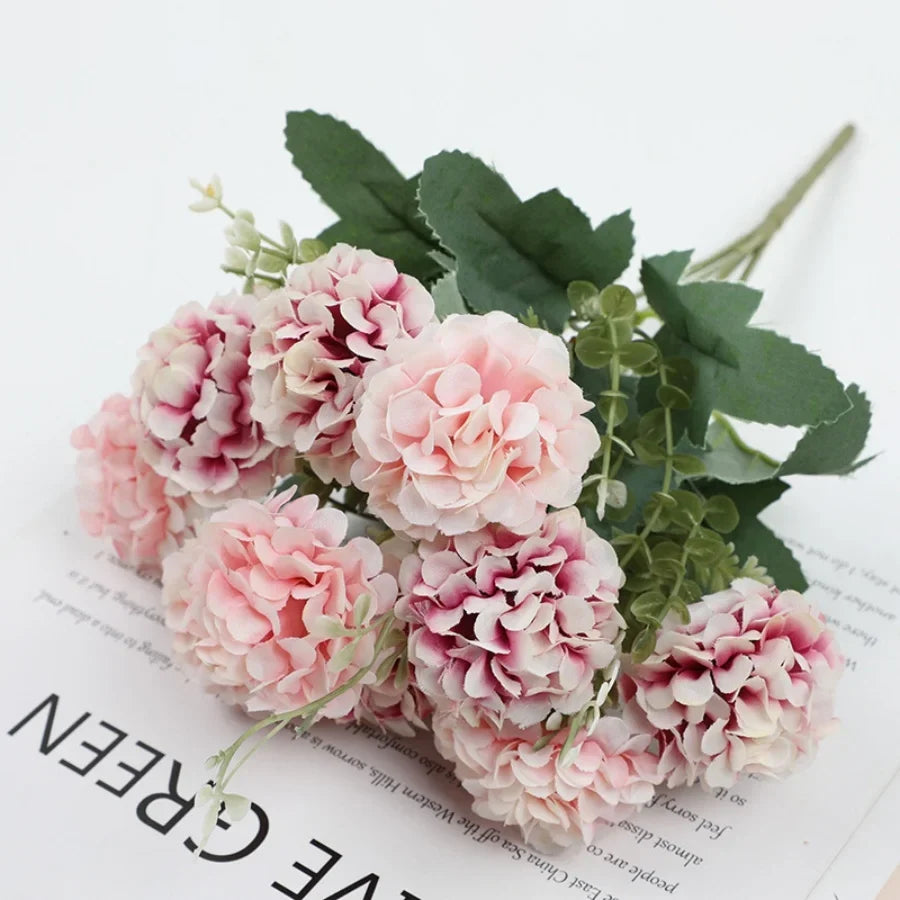 Bouquet of artificial decorative flowers for indoors and events - A Pink