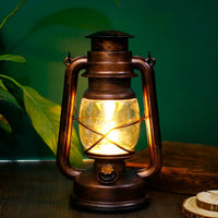 Retro waterproof camping lamp for tent and outdoor atmosphere