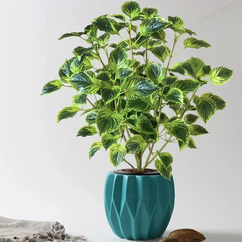 Artificial eucalyptus plants and tropical mint for interior decoration - view 8