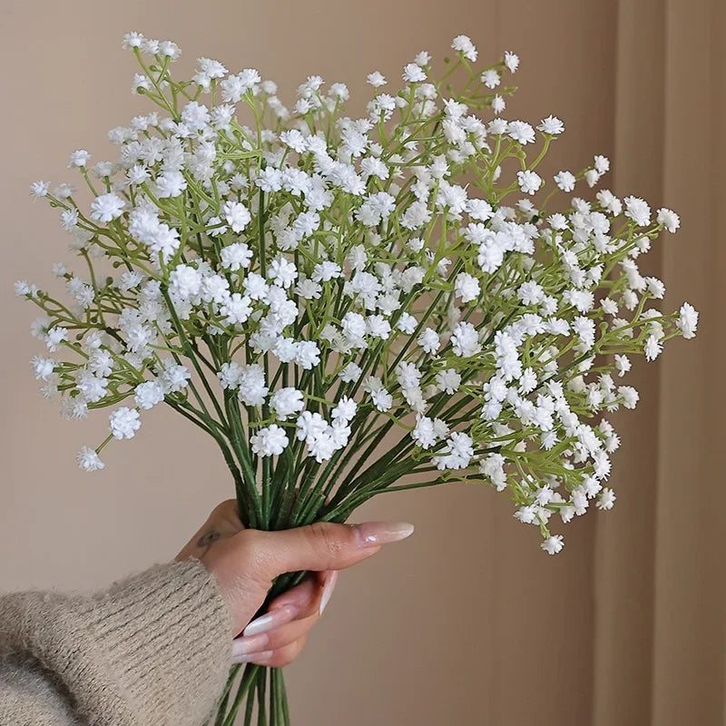 Artificial baby's breath flowers for wedding and festive events