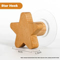 Classic Wall-Hanging Kitchen Organizer Basket - Star hook