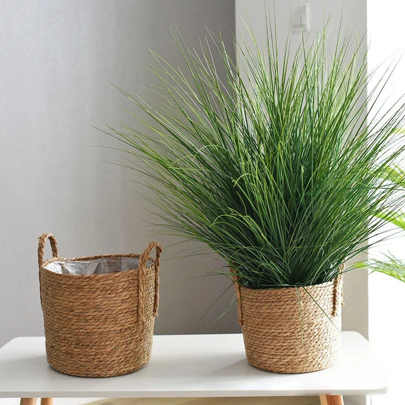 Handmade sea-sink storage basket for plants and flowers - view 4