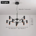 10 Lights Black