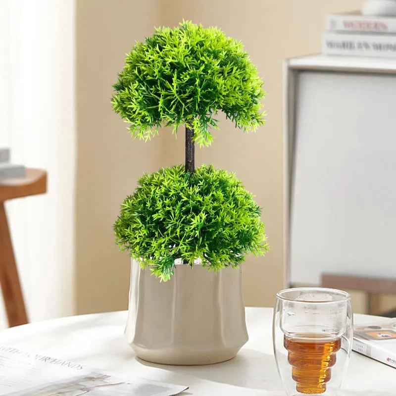 Artificial plant fake pine for interior and exterior decoration - view 3