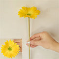 Artificial flower marguerite decoration for marriage and interior - Yellow