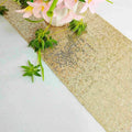Table runner glitter orange decoration party wedding - 30X120cm
