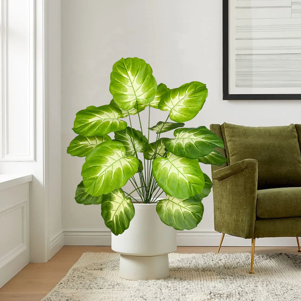 Realistic monstera plant for modern interior decoration - view 4