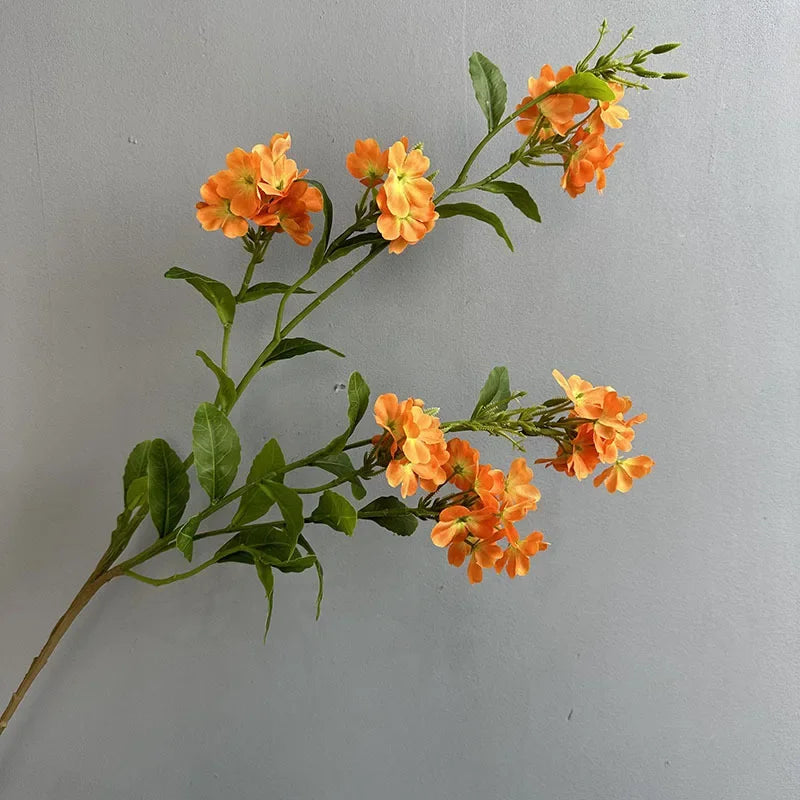 92cm Silk Flower Branch for Weddings and Events - 002orange