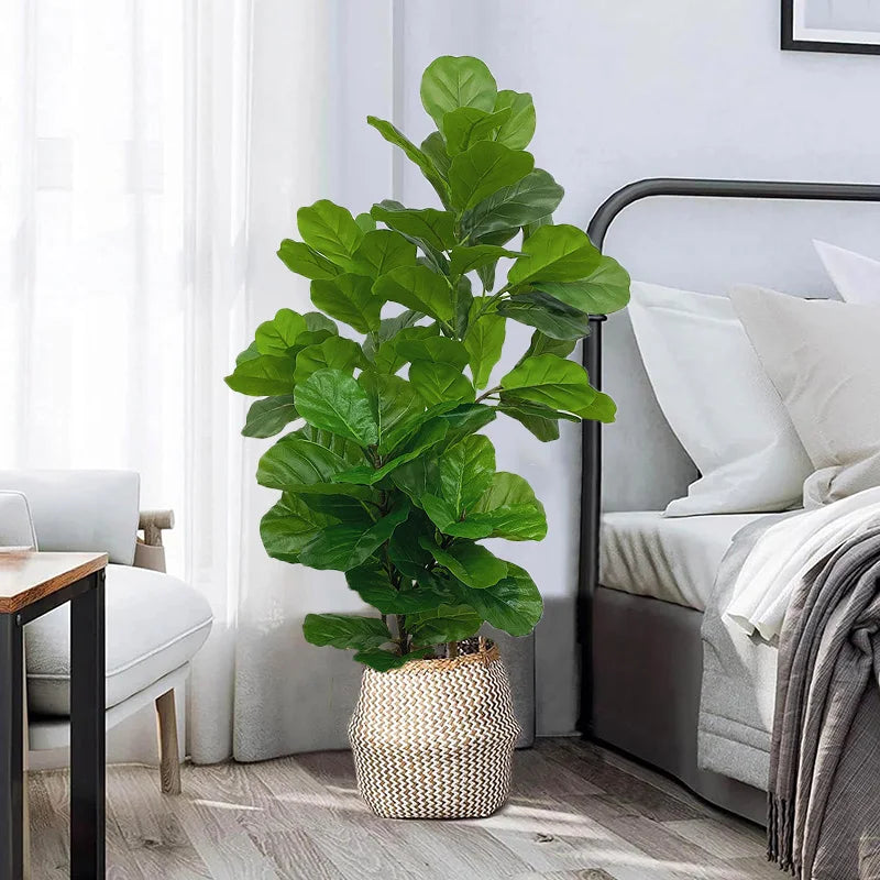 Artificial tropical tree ficus for interior and exterior decoration - view 2