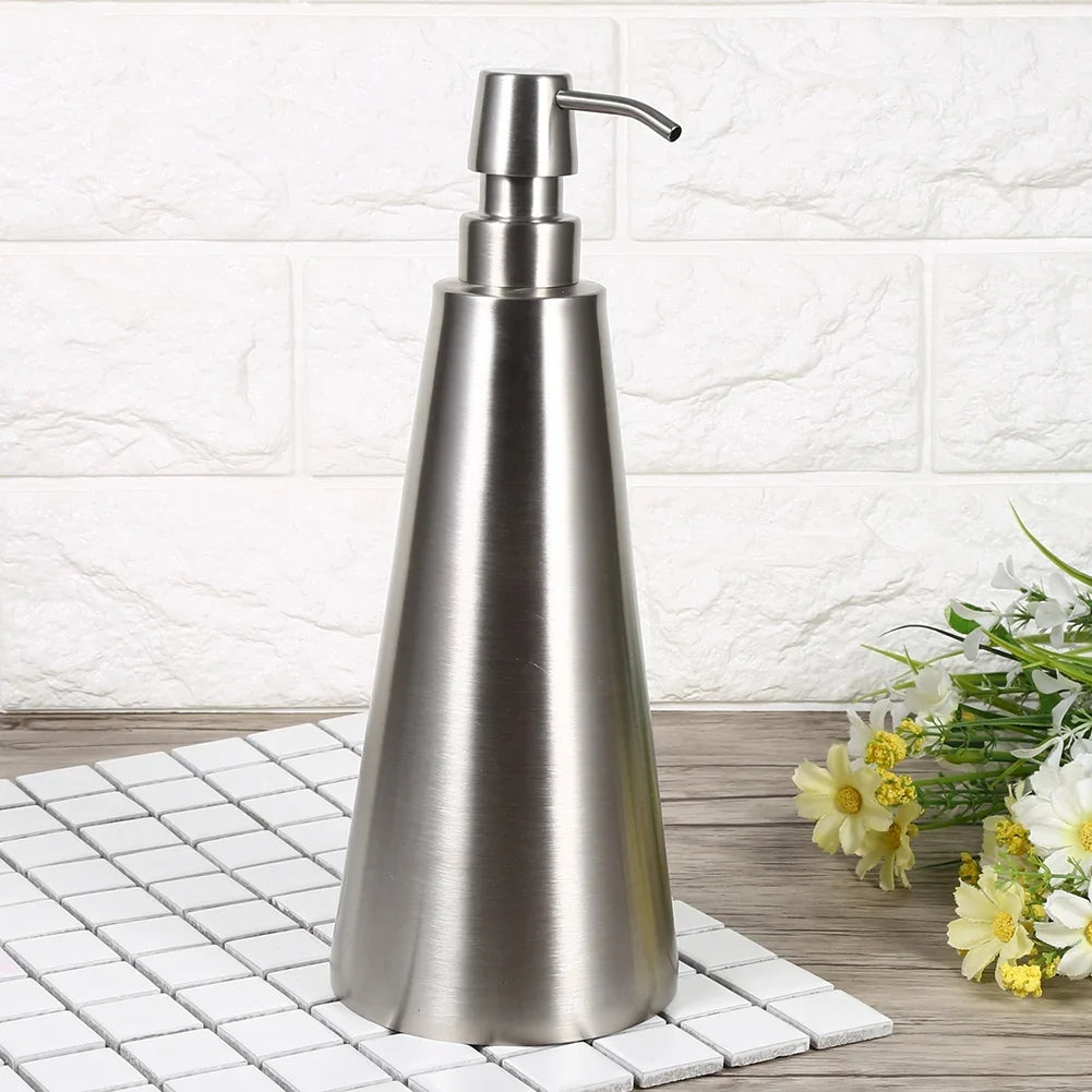 Liquid soap dispenser in stainless steel high capacity - view 7