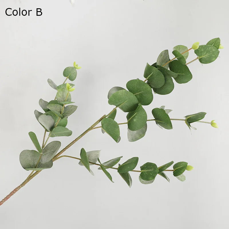 Artificial eucalyptus leaves for interior and exterior decoration - B