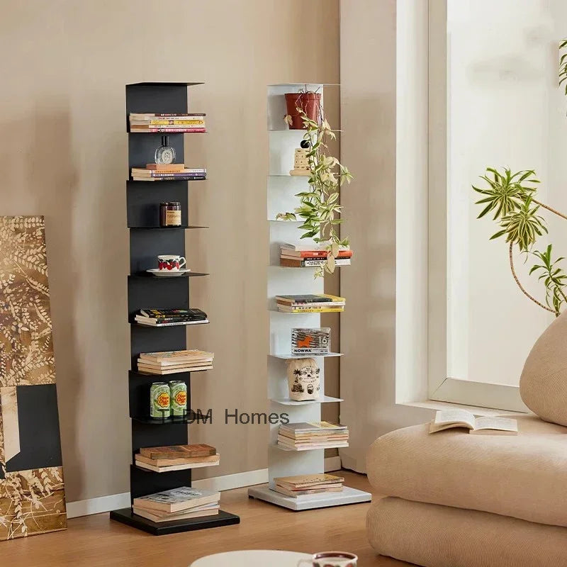 Multifunction shelf for coffee and decorative books