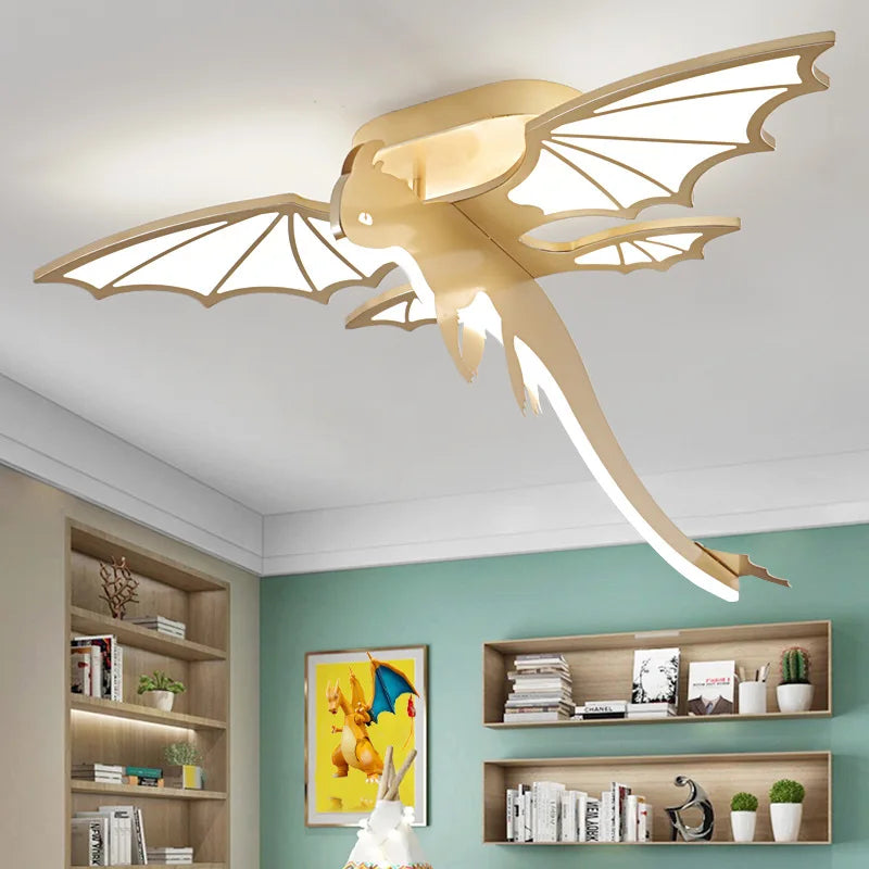 Dinosaur ceiling for children's room design playful and modern - view 4