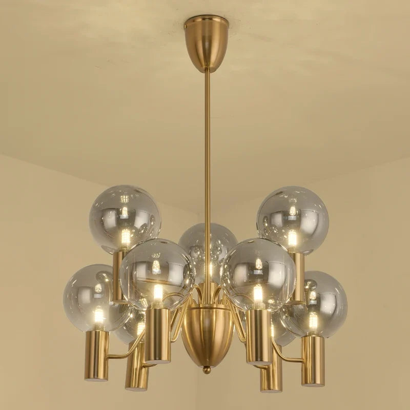Glass design pendant light for modern interior decoration