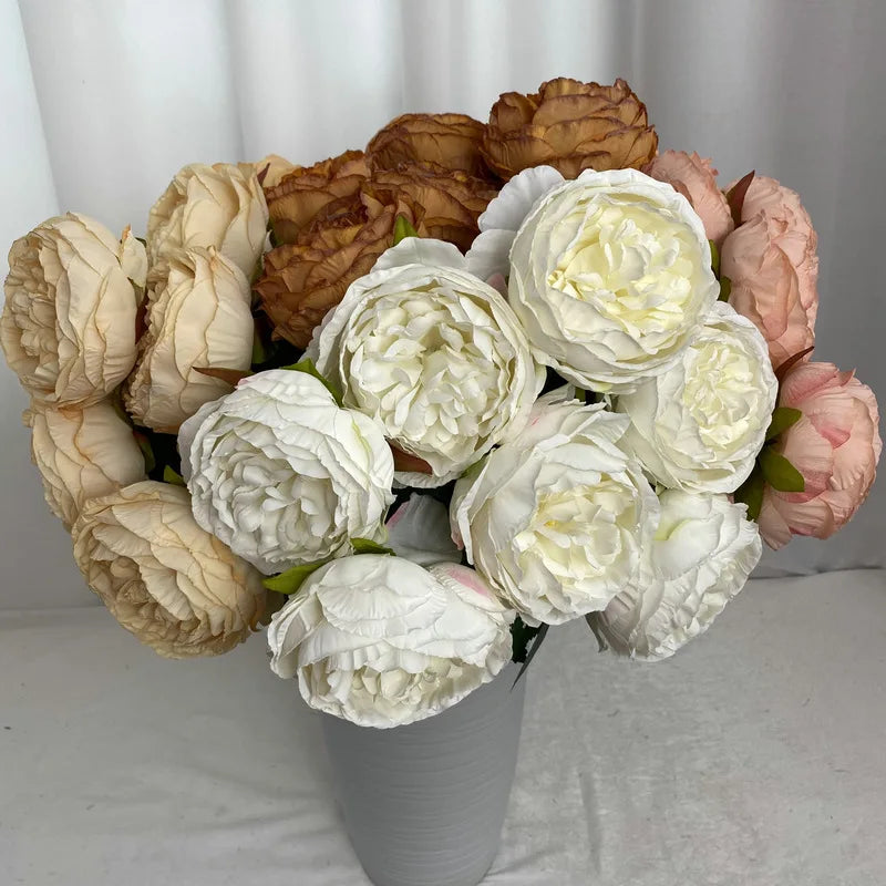 Bouquet of artificial rose wines for wedding and events - view 3