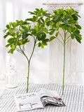 Artificial palm large tropical plastic plants for interior decoration - A and B