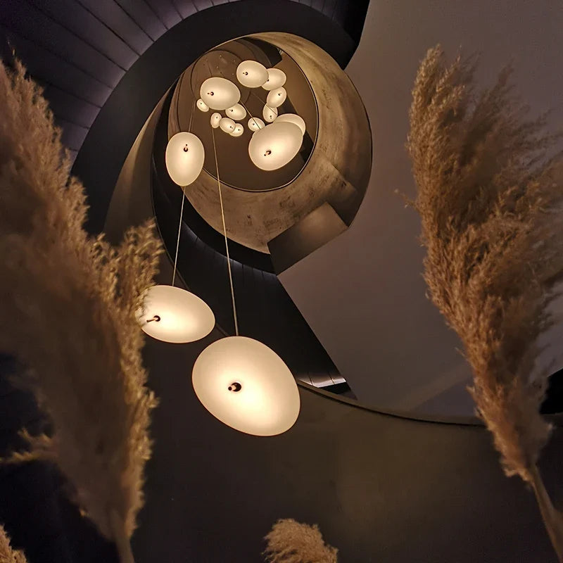Creative pendant light in the shape of a scab for interior decoration - view 4