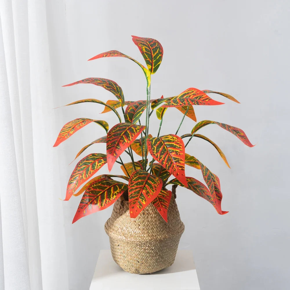 Artificial plants tropical tree decorative foliage for indoor and outdoor