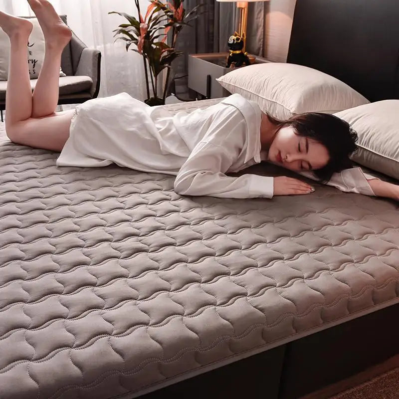 Cotton sponge surmatelas for king size bed and floor cushion - view 4