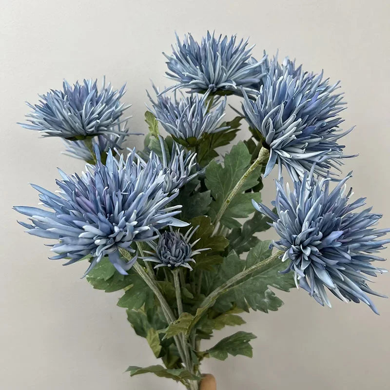 Artificial plant chrysanthemum touch realistic decoration mall - view 4