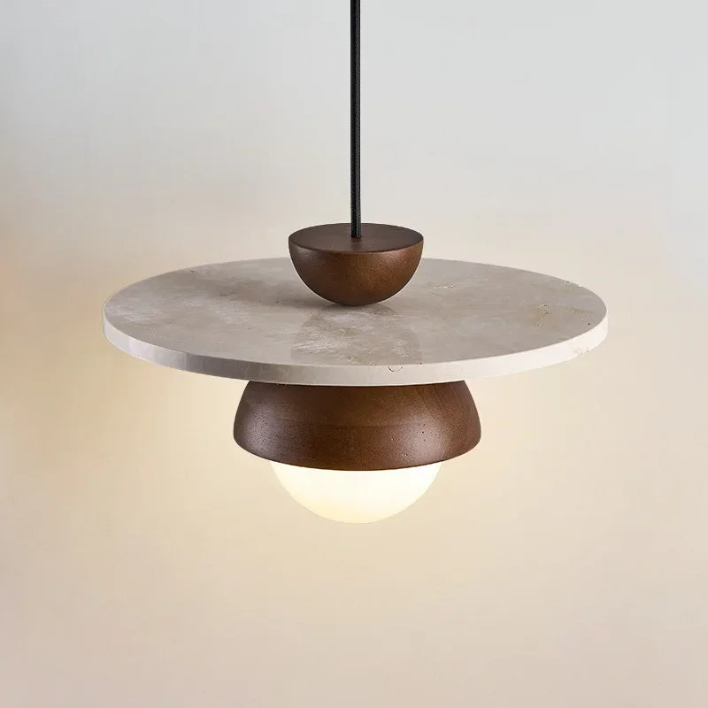 Modern LED during lamp, walnut stone during lamp, bedside lamp, indoor home decoration - view 3