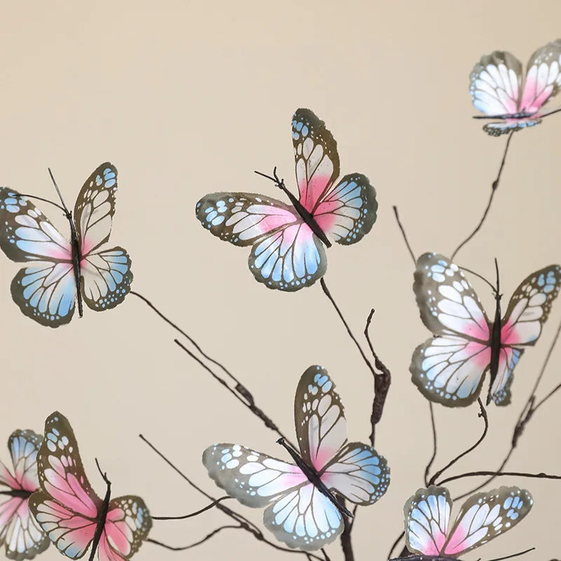Artificial butterfly flower branch for creative decoration and wedding - view 6