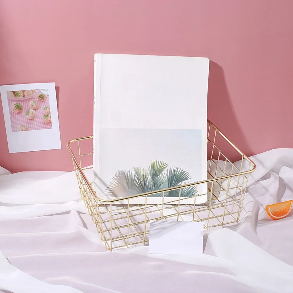 Iron storage basket for all rooms - view 5