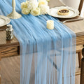 Transparent gauze table runner wedding decoration arch - 75x300cm