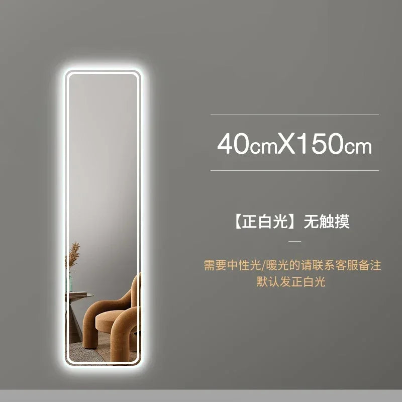 Large size intelligent mirror for interior decoration - 40x150 cm