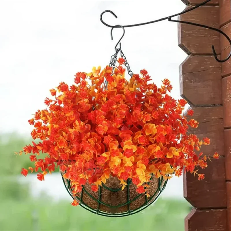Artificial outdoor plant resistant to uv for autumn decorations - view 8