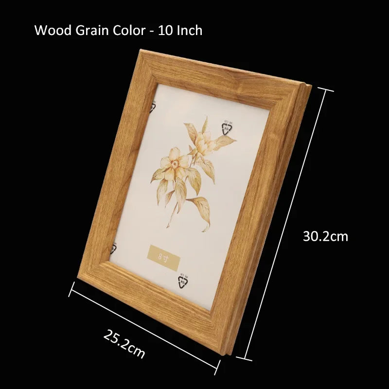 Plastic retro photo frame for wall and table decoration - XK-1E-25,2X30,2CM