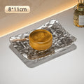 Square dish holder in arch for hotels and restaurants - Gray-S