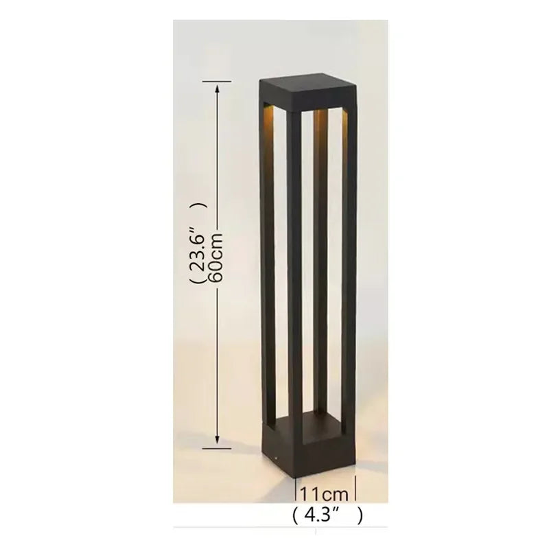 Led outdoor lamp for garden and courtyard - Z  H60CM Electric