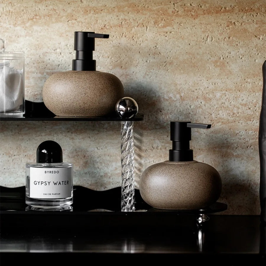 Ceramic bottle for lotion and soap dispenser - view 4