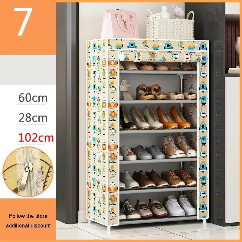 Storage organizer for plastic shoes 120 luxury pairs 2023 - Machine Paradise 7