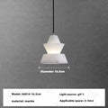 Modern pendant light in natural marble and elegant copper design - D 16,5 cm / Warm White