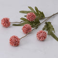 Artificial flowers dandelion decoration wedding gift bouquet saint-valentin - Dark Pink
